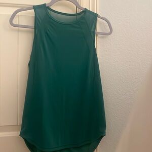 Forest Green Lululemon Sculpt Tank